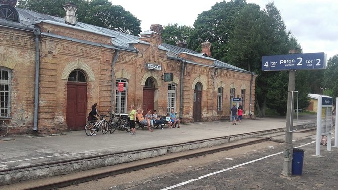 Asmeninė nuotr./ Judant į Lietuvą: Augustavo geležinkelio stotis