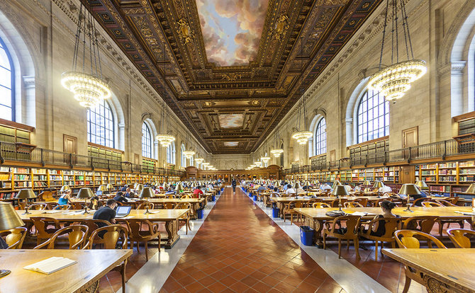 Shutterstock nuotr./Niujorko viešoji biblioteka