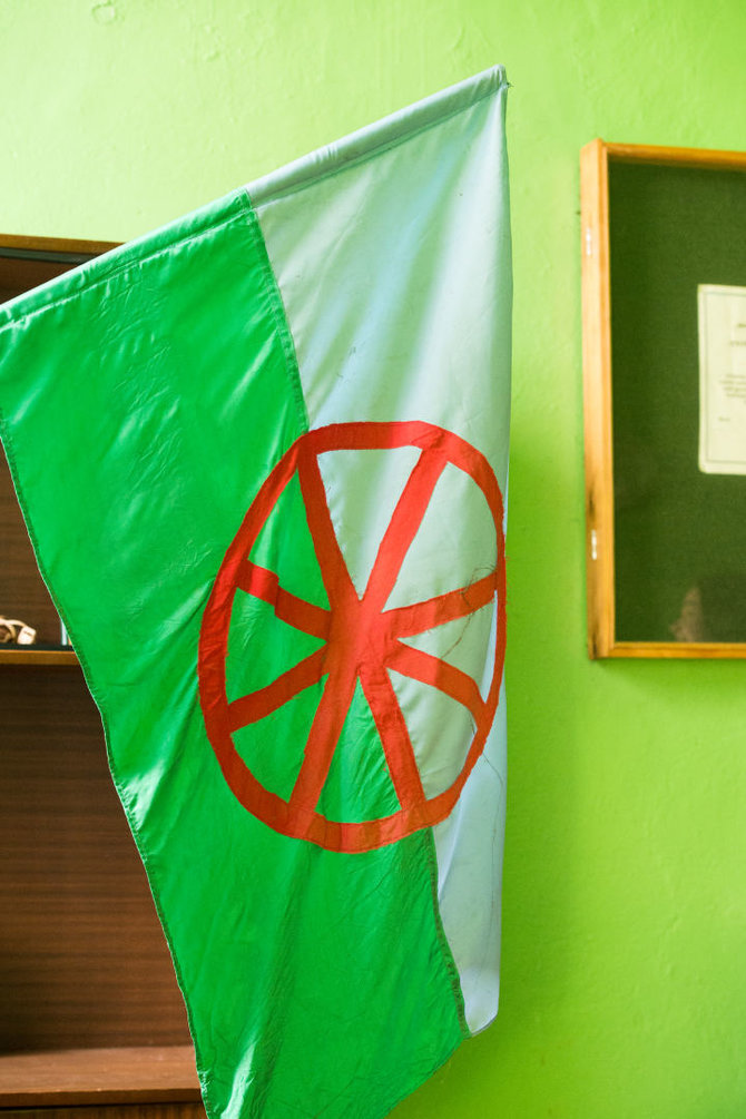 Arkadijaus Babachino nuotr./Bendrijos vėliava