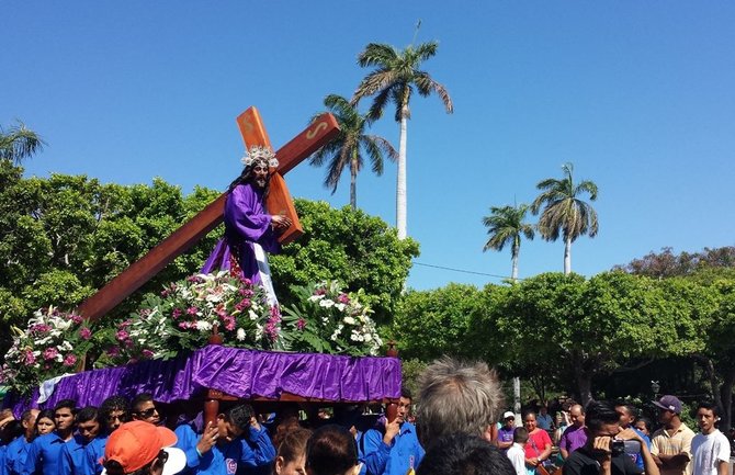 „Travel Planet“ archyvo nuotr./Semana Santa procesijos, Nikaragva