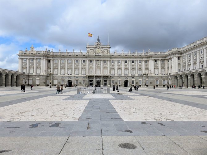 Saulės Paltanavičiūtės nuotr./Karališkieji rūmai Madride
