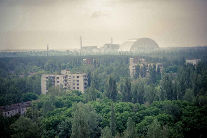 Gyčio Burausko nuotr./Fotografo nuotraukose – nelegalios kelionės Černobylyje akimirkos