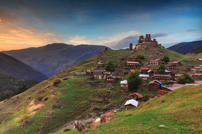 Shutterstock nuotr./Tušetijos nacionalinis parkas