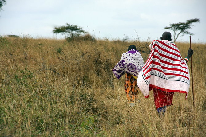 Asmeninio albumo nuotr. /Masajų genties žmonės