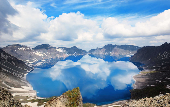 Shutterstock nuotr./Tianci ežeras