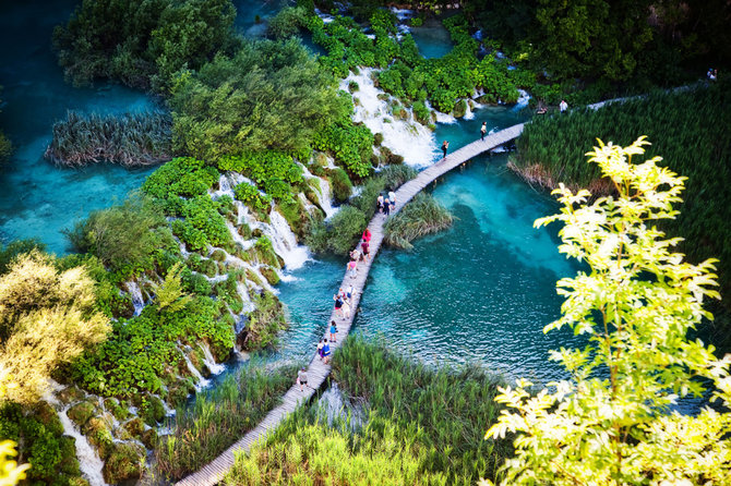 Shutterstock nuotr./Plitvicos nacionalinis parkas