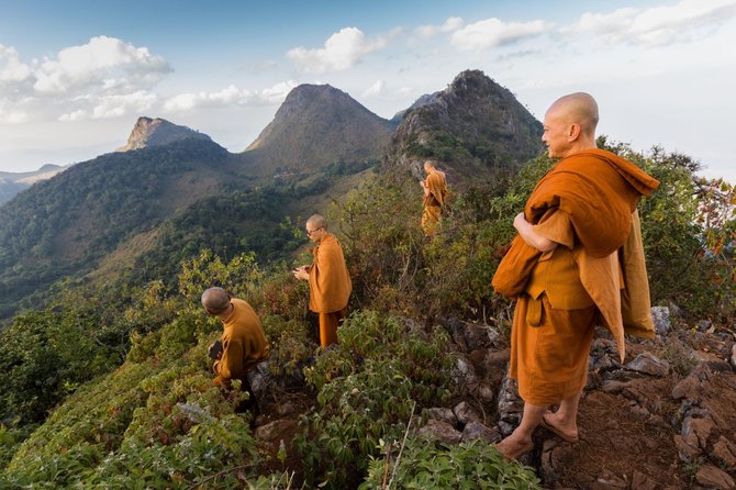 123rf.com /Budistų vienuoliai Tailande itin gerbiami