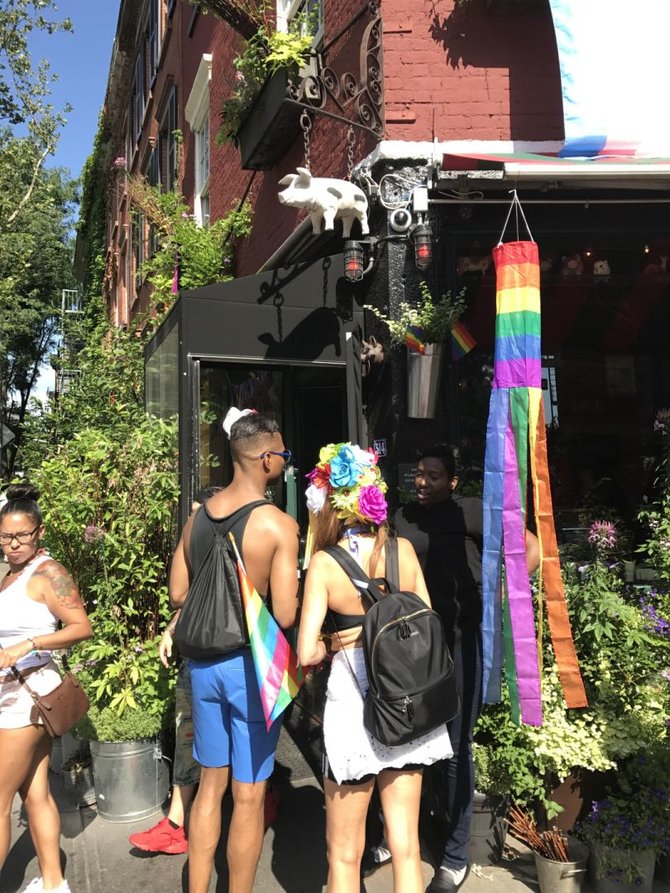Asmeninė nuotr./Galingasis LGBT paradas Niujorke