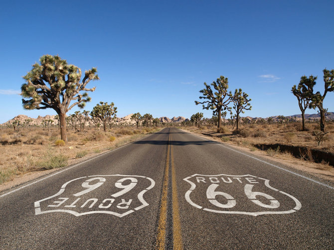 Shutterstock.com/„Route 66“, JAV