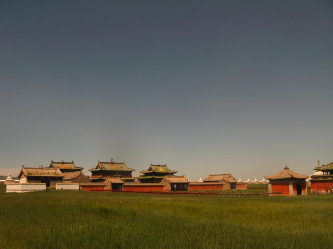 Godos Juocevičiūtės nuotr./Dauguma vienuolynų Mongolijoje įsikūrę laukinėje gamtoje