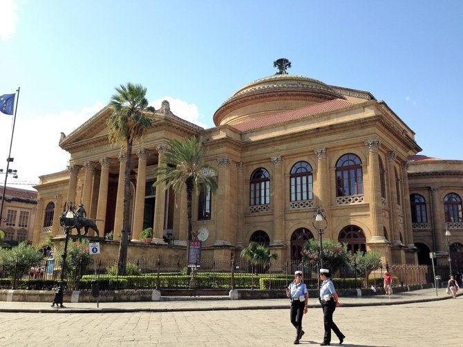 Rūtos Merčaitienės nuotr./Palermas, Teatro Massimo