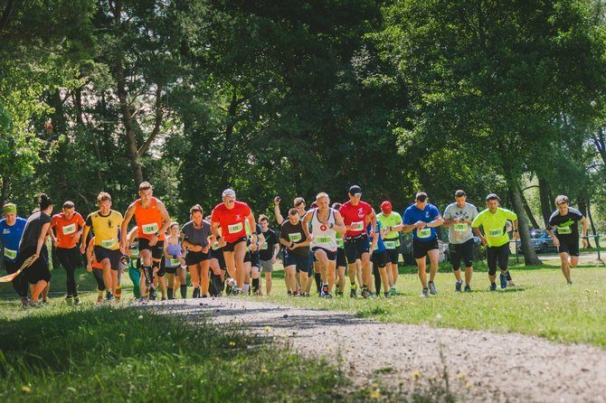 VšĮ „Visi bėga“ nuotr./Bėgimas gamtoje „Laukinis trail turas 2016“