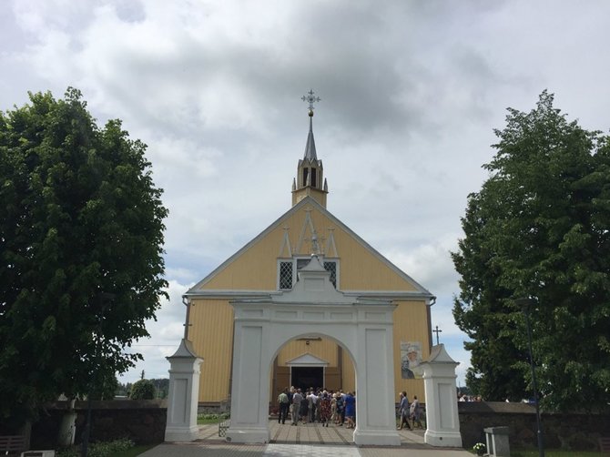 Dianos Gedeikytės-Jakutienės nuotr./Viduklės bažnyčia