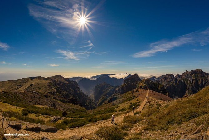 Shutterstock nuotr./1862 m aukščio Piko Ruivo kalnas