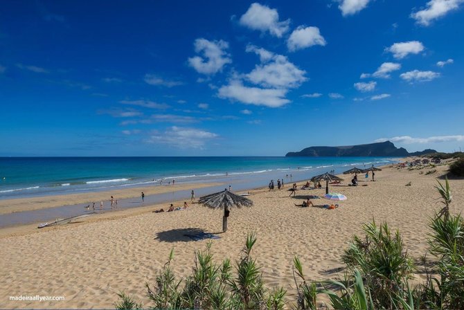 Shutterstock nuotr./Porto Santo sala –  beveik visa jos pakrantė yra geltono smėlio juosta