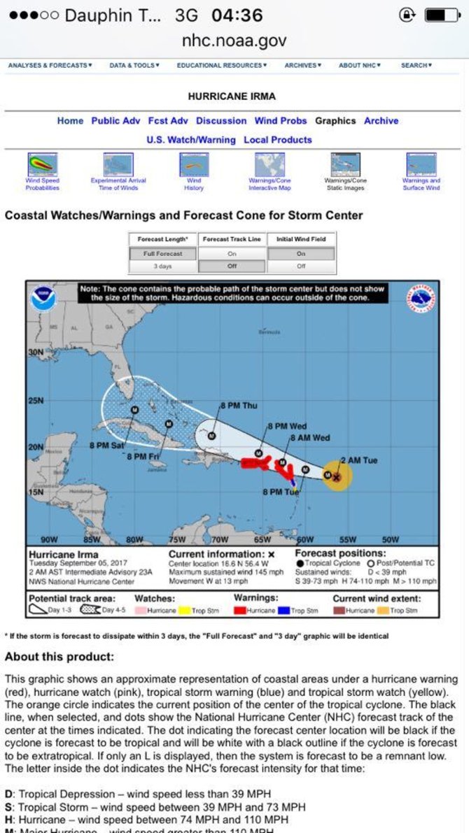 Uraganas Irma artėja prie Karibų