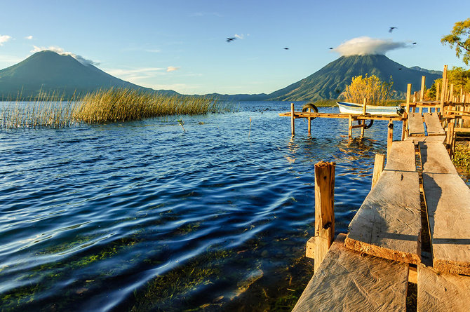 Shutterstock nuotr./Atitlano ežeras