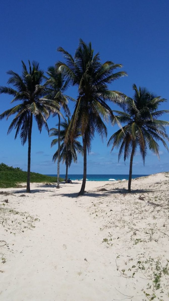 Asmeninė nuotr./Paplūdimys šalia Havanos. Uragano Irmos kaip nebūta