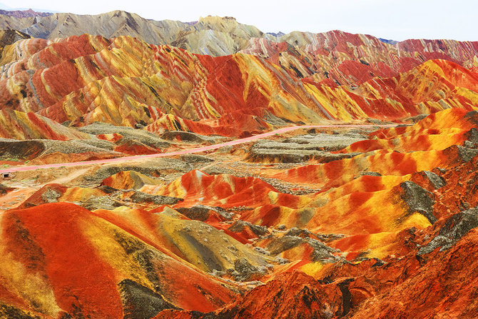 Shutterstock nuotr./„Zhangye Danxia“