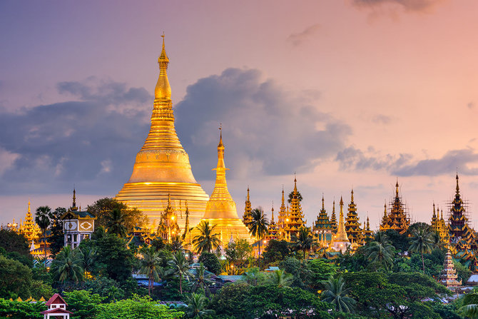 Shutterstock nuotr./Shwedagon pagoda