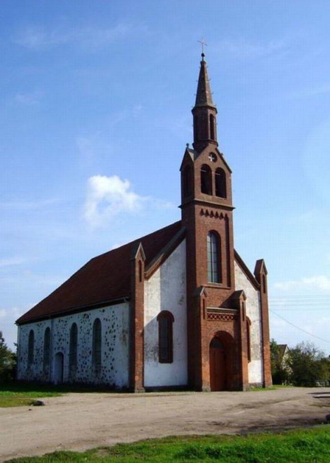 Klaipėdos r. savivaldybės nuotr./Kretingalės evangelikų liuteronų bažnyčia