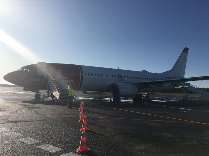 Aurelijos Jašinskienės/15min.lt nuotr./Į Bergeną, Norvegijoje, keleiviai bus skraidinami du kartus per savaitę.
