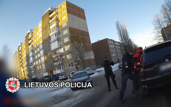 Klaipėdos apskrities VPK nuotr./Pareigūnai kurį laiką stebėjo jaunimo grupuotę