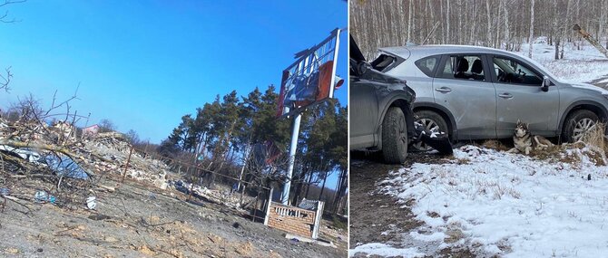 V.Zelenskajos nuotr./Viktorijos Zelenskajos pakelėse užfiksuoti vaizdai.