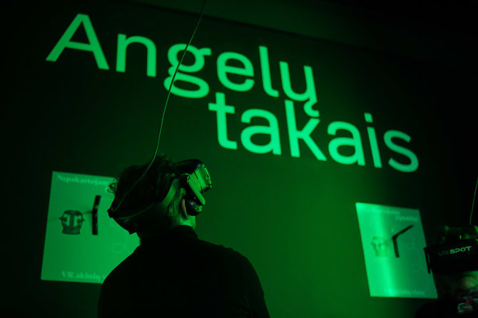 Organizatorių nuotr./Virtualios realybės filmas „Angelų takais“
