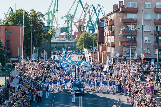 Organizatorių nuotr./Jūros šventės eisena – vienas spalvingesnių renginių