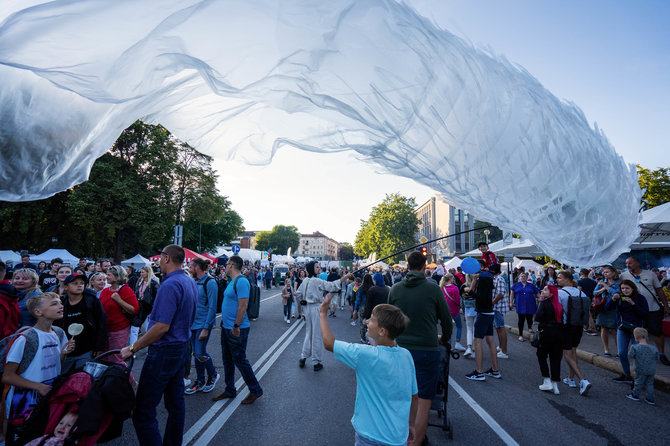 Organizatorių nuotr./Jūros šventės eisena – vienas spalvingesnių renginių