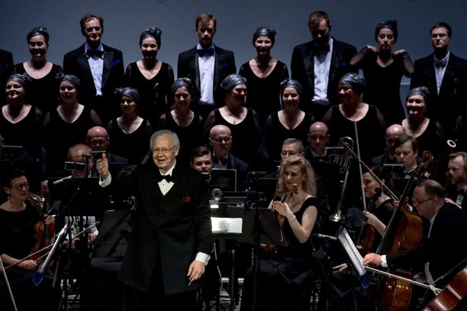  Olesios Kasabovos nuotr./S.Domarko 80 m. jubiliejui skirto koncerto „Operetės šventė“ akimirkos.