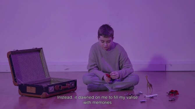 Stopkadras iš filmo/Filmas „Lagaminas“
