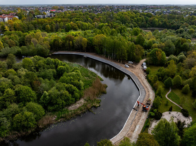 Klaipėdos miesto savivaldybės nuotr./Danės upė