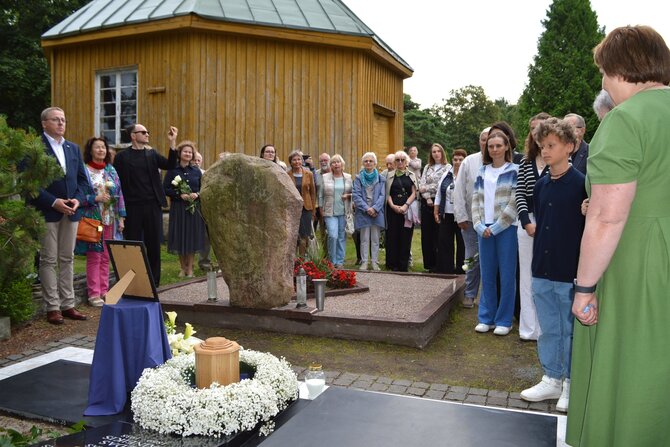 Palangos miesto savivaldybės nuotr./Palangoje palaidotas Liudas Vaineikis