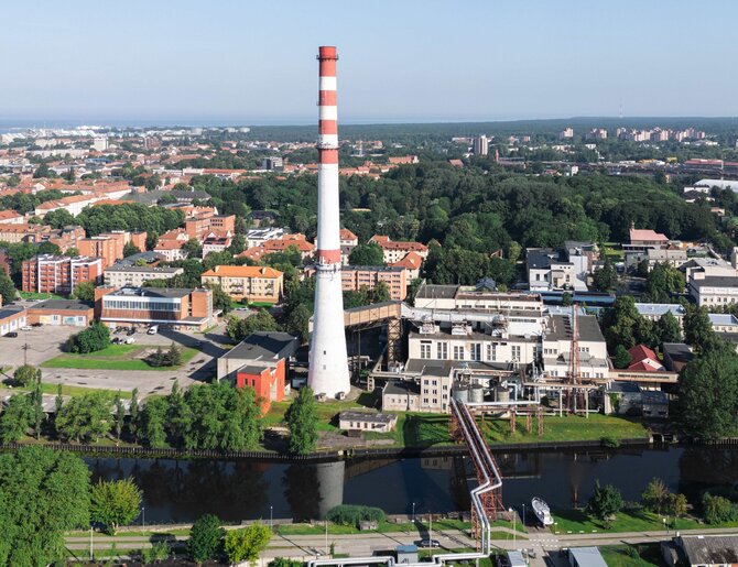 Norberto Tukaj nuotr./„Klaipėdos energijos“ šiluminės elektrinės kompleksas