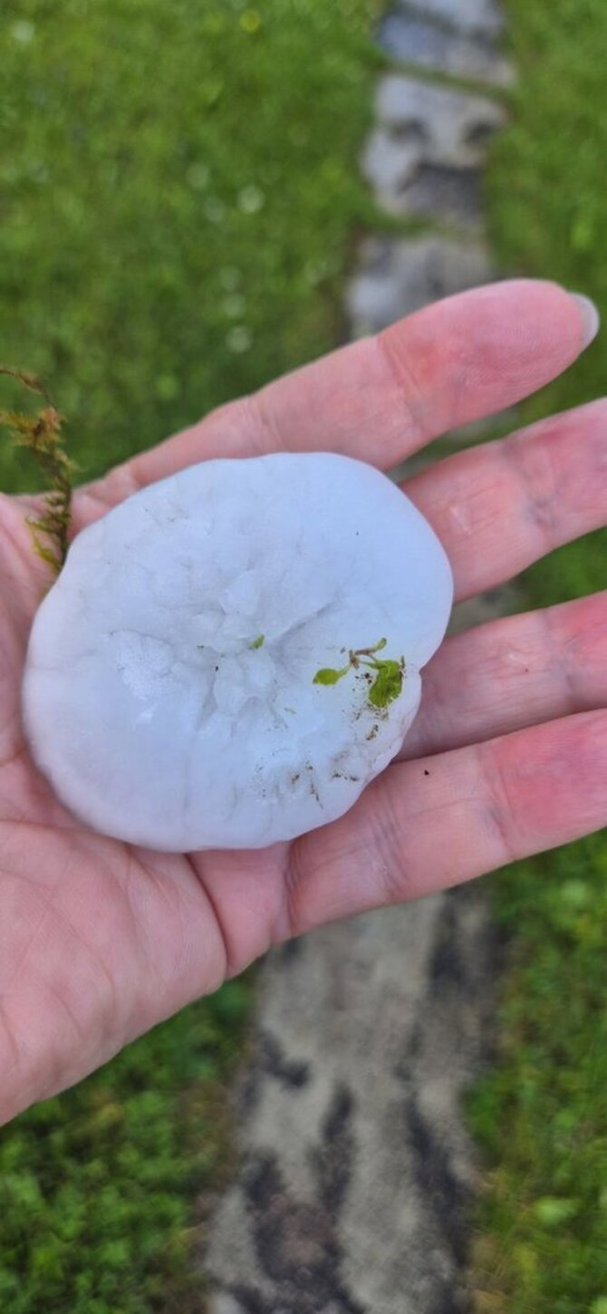 Ilze Lapina nuotr./Ledo gabalai Latvijoje