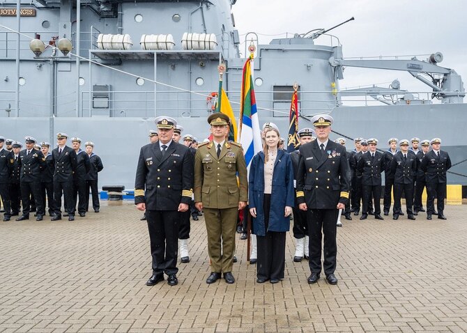 KAM nuotr./Vadų pasikeitimo ceremonija Klaipėdoje