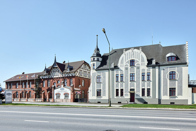 Norberto Tukaj nuotr./Klaipėdos jūrų krovinių kompanijos „Bega“ administraciniai pastatai