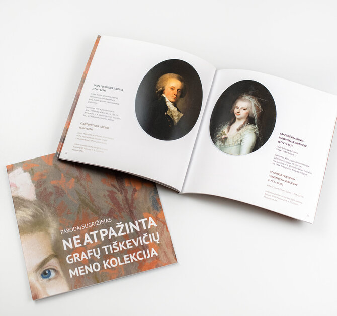 Kretingos muziejaus nuotr./Parodos Neatpažinta grafų Tiškevičių meno kolekcija katalogas