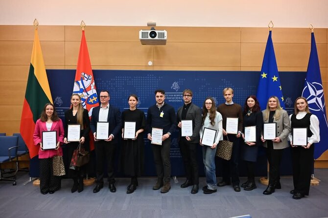 KU nuotr./Apdovanoti geriausi magistro darbai
