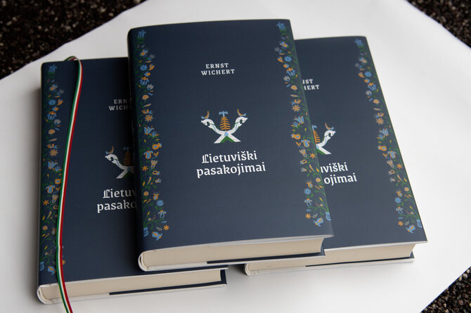 I.Kanto bibliotekos nuotr./Ernsto Vicherto "Lietuviški pasakojimai"