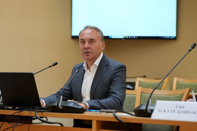 Organizatorių nuotr./Lietuvos šeimos gydytojų kolegijos viceprezidentas doc. dr. Gediminas Urbonas.