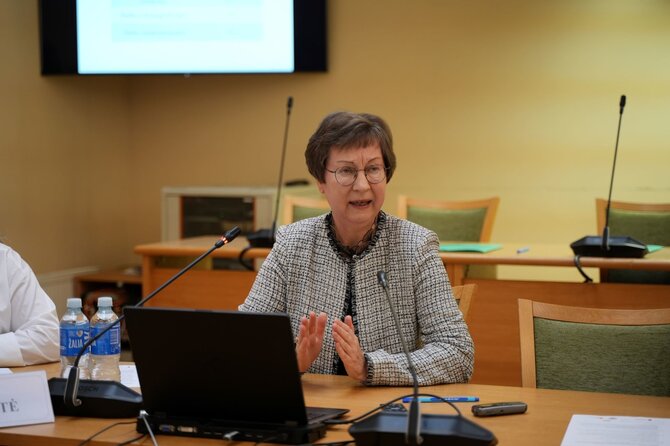 Organizatorių nuotr./Lietuvos nefrologijos, dializės ir transplantacijos asociacijos prezidentė prof. dr. Inga Arūnė Bumblytė. 