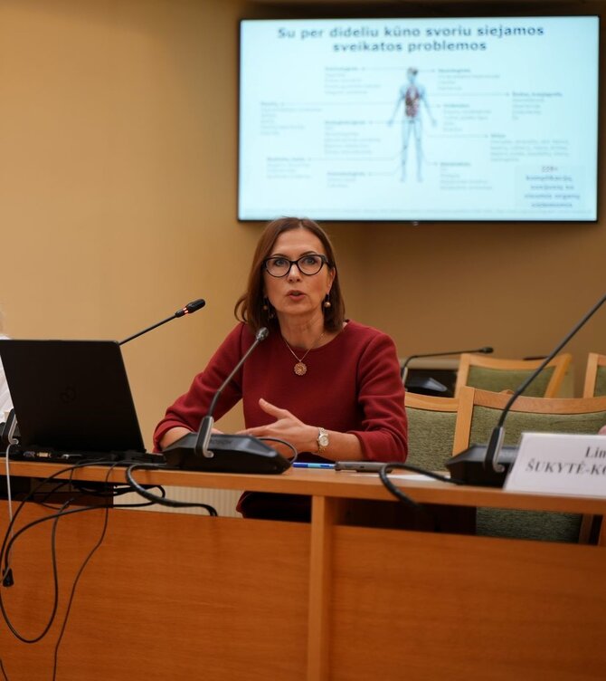 Organizatorių nuotr./Lietuvos endokrinologų draugijos prezidentė prof. dr. Džilda Veličkienė. 