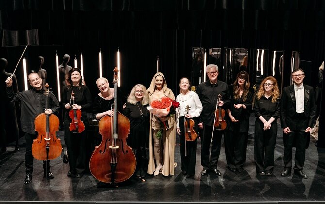 Klaipėdos valstybinio muzikinio teatro nuotr./Monoopera „Prima donna“.