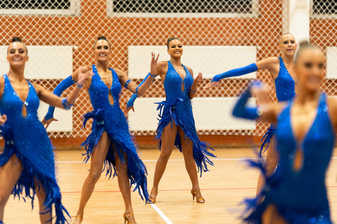 KU nuotr./Sportinių šokių komanda „Danė“ 