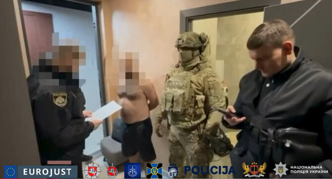 Policijos departamento nuotr./Tarptautinės teisėsaugos išaiškino sukčių tinklą