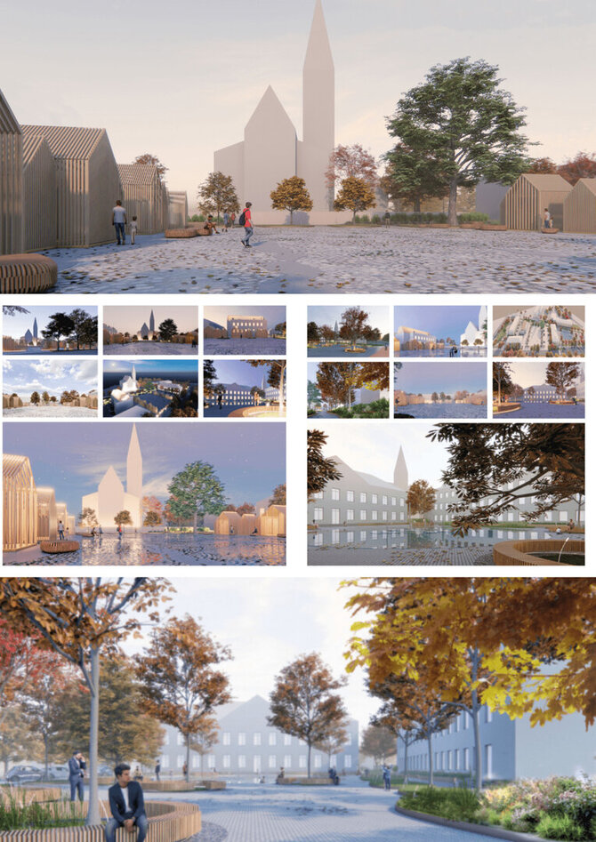 Klaipėdos rajono savivaldybės nuotr./Architektų pasiūlymas