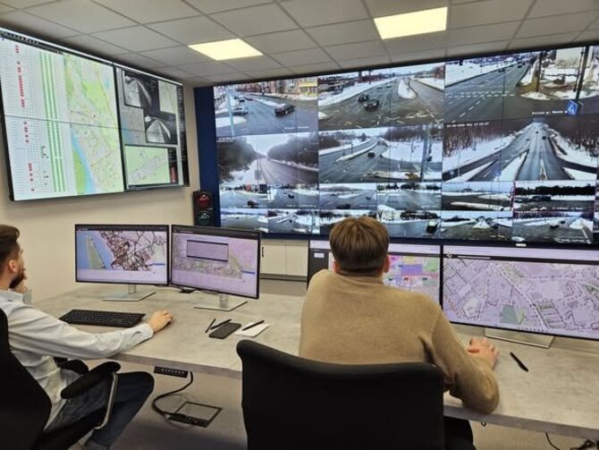 Klaipėdos miesto savivaldybės nuotr./Klaipėdos infrastruktūros koordinavimo centras